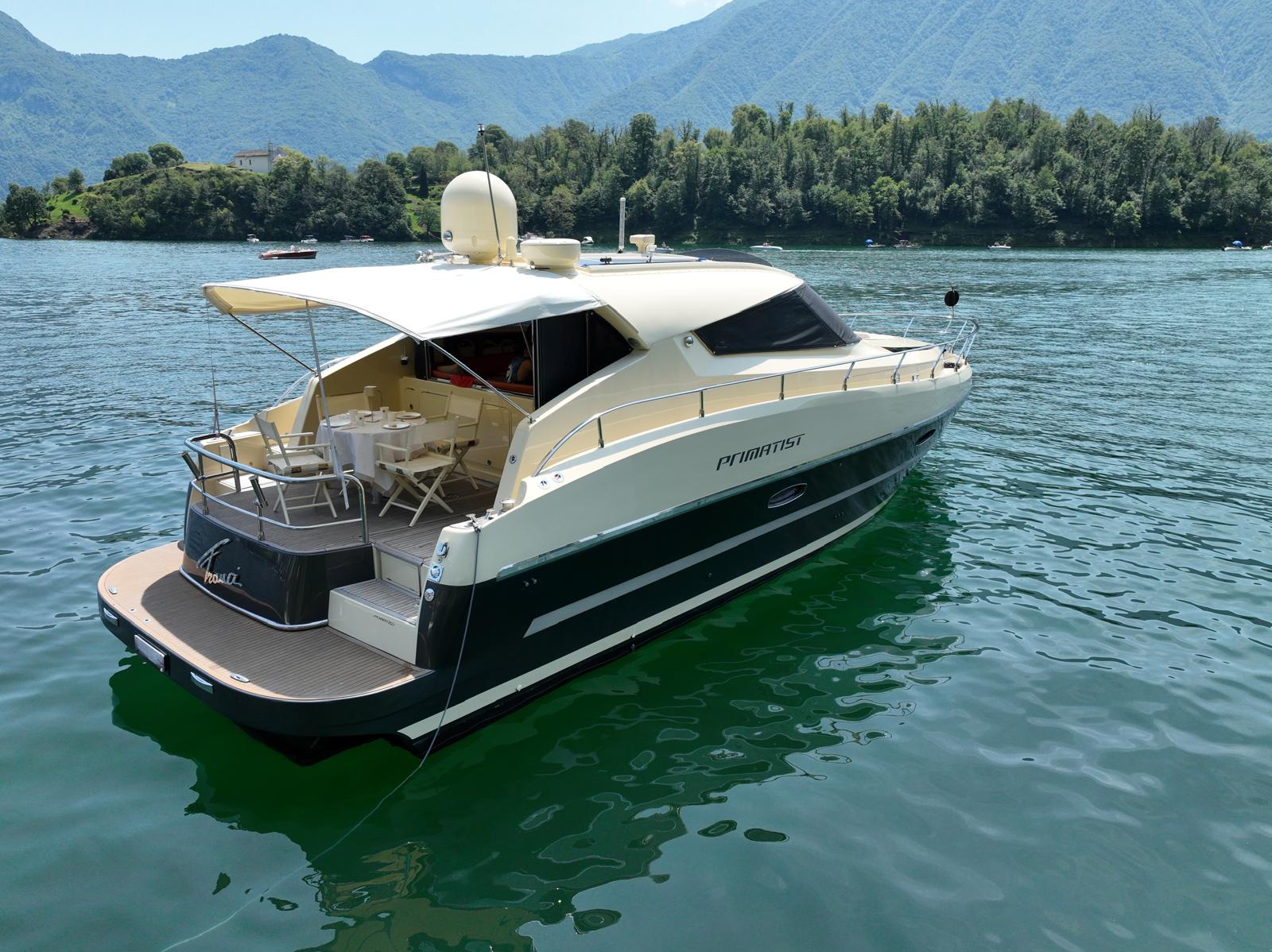 Luxury Boat on Lake Como