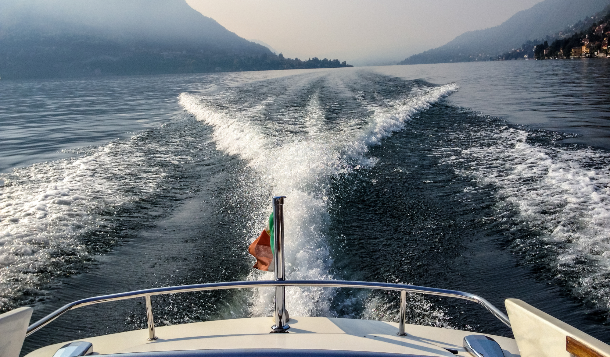 Luxury boat hire Como