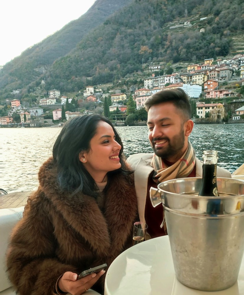 Romantic private boat tour on Lake Como for couples