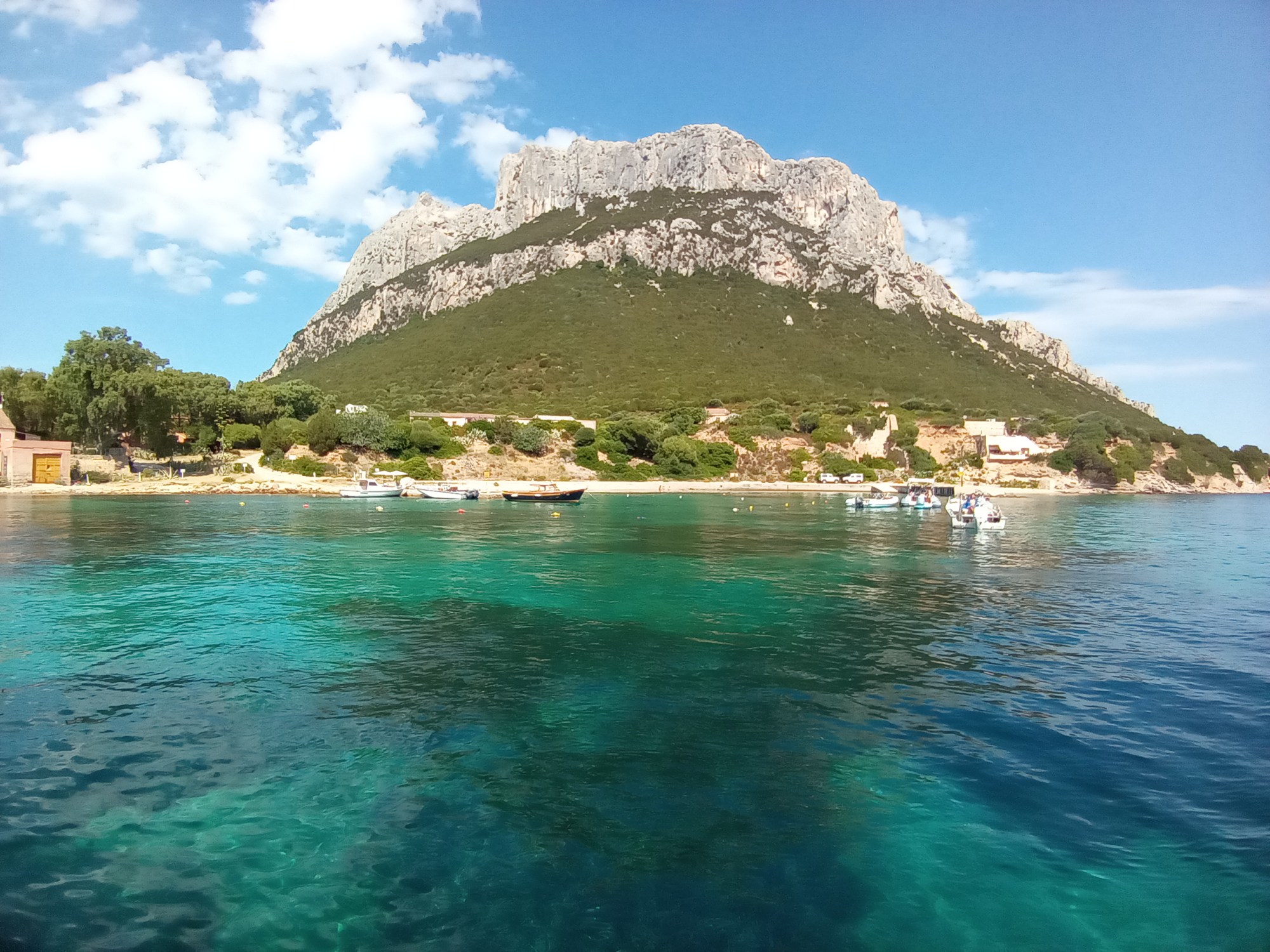 Tavolara Marine Protected Area with turquoise waters