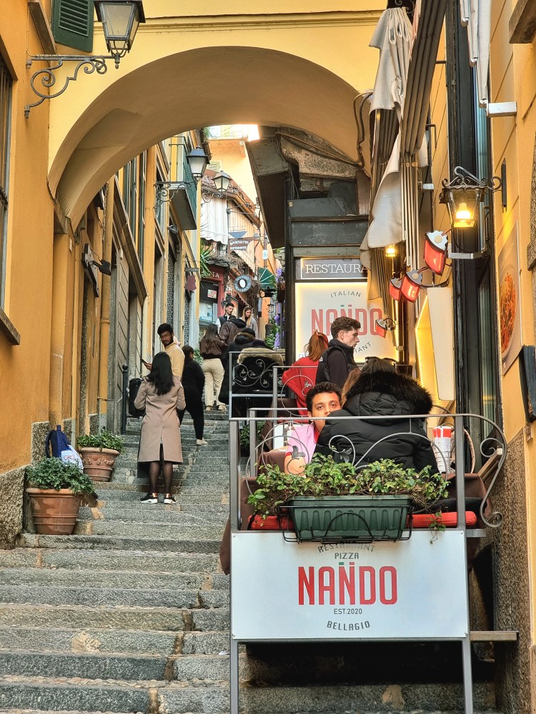 ellagio old town streets and stairways