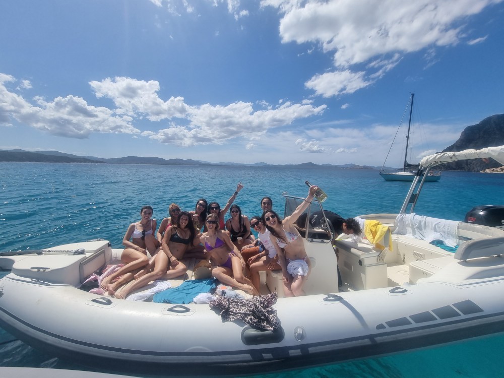 Summer boat experience in Sardegna Tavolara